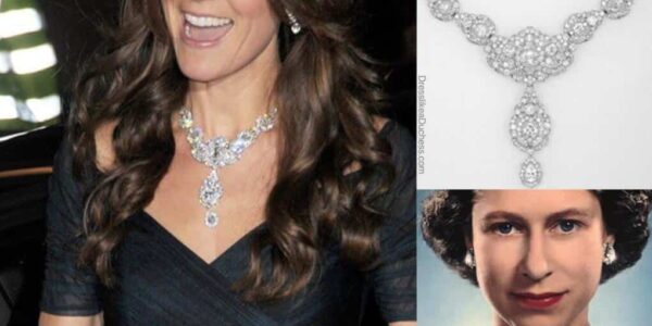 OMG! Catherine DAZZLES In Glittering McQueen Gown as She Honors Princess Diana and Late Queen with Heirloom Jewels!