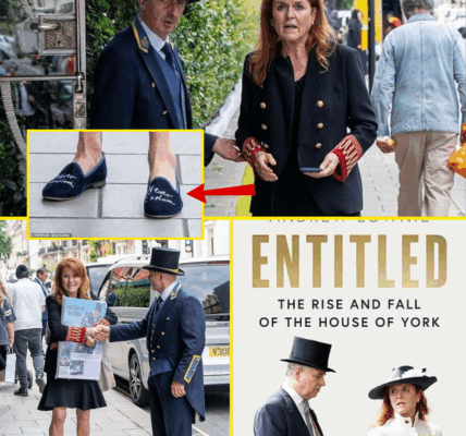 UNBELIEVABLE – Sarah Ferguson sends her critics a message with her footwear after bombshell book that Royals tried to ban accused both her and Andrew of cheating
