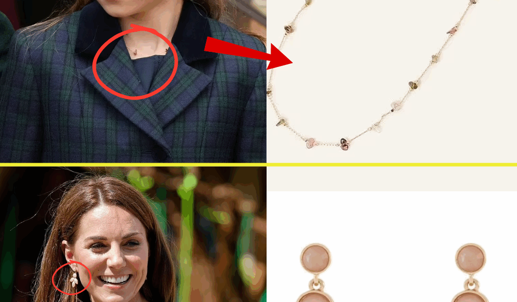 “LIKE MOTHER, LIKE DAUGHTER!” – Princess Charlotte Dons £22 Necklace From Kate’s Favourite High Street Brand