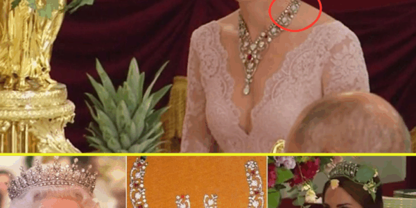 A SCENE-STEALING RETURN – Princess Catherine Wows in Queen’s Ruby Heirloom and Show-Stopping Pink Gown