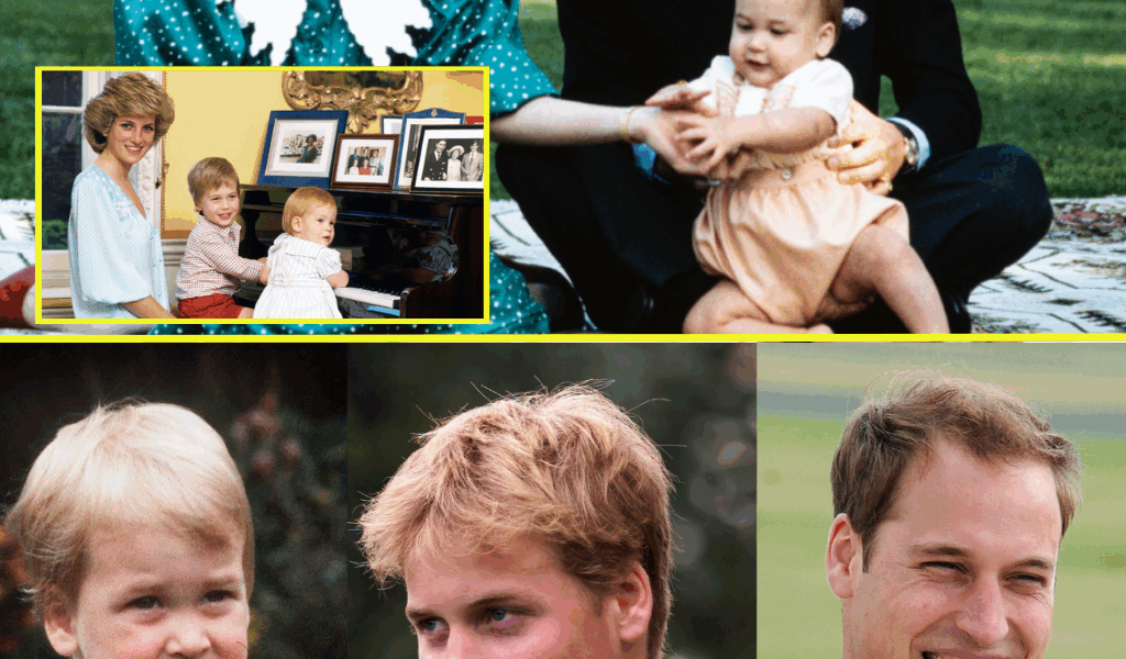 FROM BOY TO FUTURE KING: Prince William’s Remarkable Journey Through the Years in Rare Photos