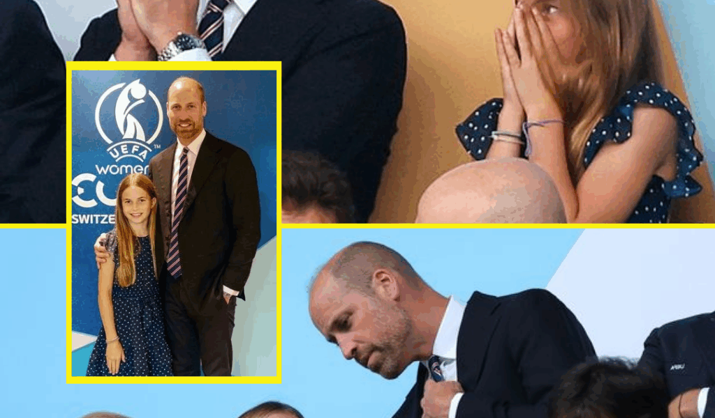 “SHE CAN’T FAKE IT!” Princess Charlotte’s Face Says Everything During Dramatic Euros Moment