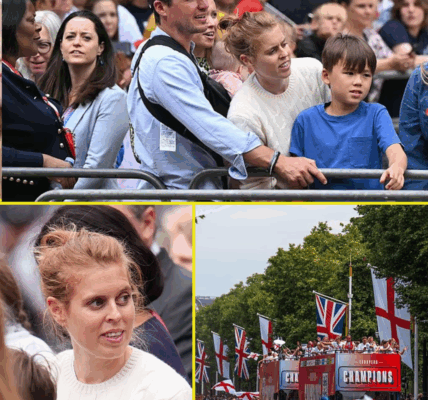 SO MUCH JOY! Princess Beatrice, Edoardo and Their Little Ones Join 65,000 Fans at Epic Lionesses Parade