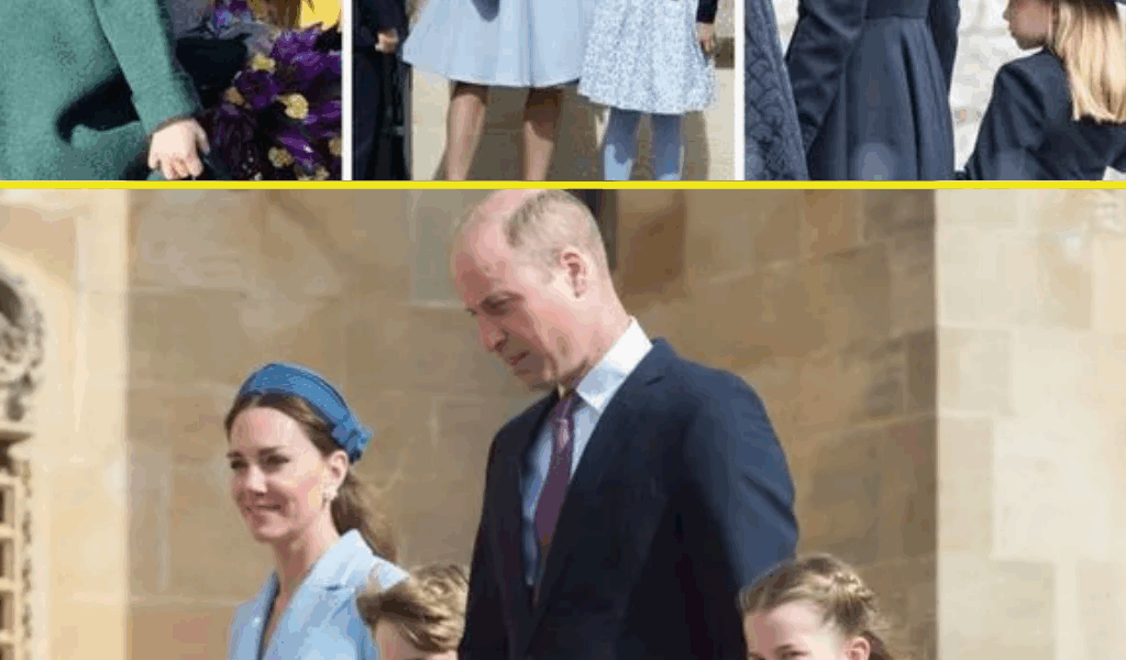 JUST LOOK AT THEM – Princess Charlotte and Mum Kate Melt Hearts with Matching Outfits
