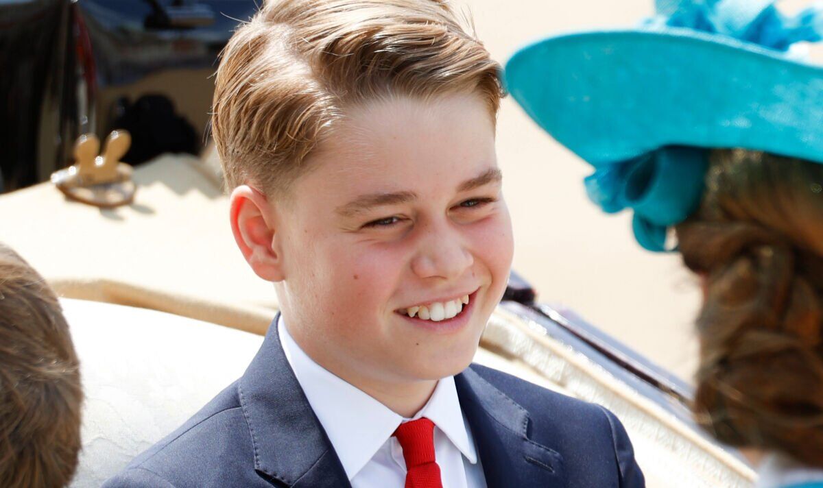 Prince George at Trooping the Colour