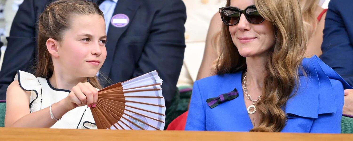 “MUMMY, ARE YOU TIRED?” – Heartwarming Moment Princess Charlotte Cares for Mum Catherine in Wimbledon’s Sweltering Heat Touches Millions of Hearts