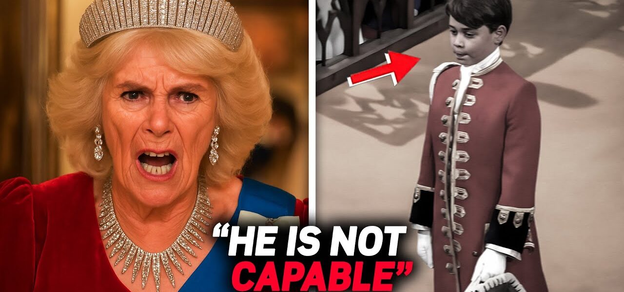 “WHY HIM!” – Camilla OUT OF CONTROL After Prince Louis Receives BIG Royal Title Over Her Grandson