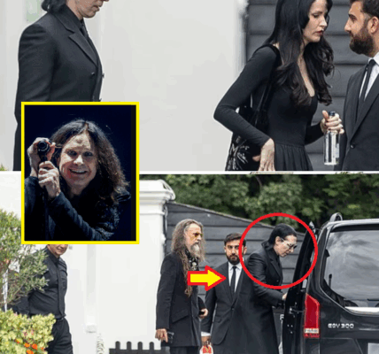 “WHY DID HE DO THAT?” – Marilyn Manson’s Strange Behavior as He Leads Royal Rock Procession at Ozzy Osbourne’s Funeral, Held on the Grounds of the Black Sabbath Star’s Own Estate