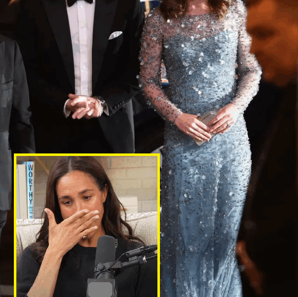 Kate Middleton Shines in a Dazzling Blue, Jewel-Encrusted Gown at Prince William’s Grand Banquet — An Event Meghan Markle Could Only DREAM of Attending