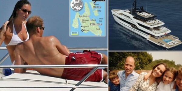 “I Know What I Saw!” – Royal Watcher SWEARS She Spotted William, Kate & the Kids on a £40MILLION Superyacht off a Magical Greek Island!   Forget Buckingham Palace — the real royal sighting might have just happened under the blazing Mediterranean sun!