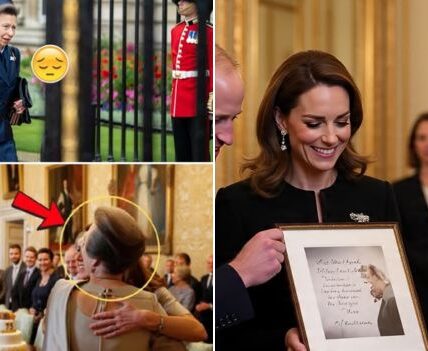 A BIRTHDAY SHE WILL NEVER FORGET! Princess Anne, known for her resilience and iron composure, couldn’t hold back her tears today. On her 75th birthday, Prince William and Princess Catherine shared a personal message so profound it broke her in front of the Palace