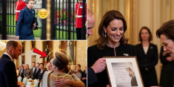 A BIRTHDAY SHE WILL NEVER FORGET! Princess Anne, known for her resilience and iron composure, couldn’t hold back her tears today. On her 75th birthday, Prince William and Princess Catherine shared a personal message so profound it broke her in front of the Palace