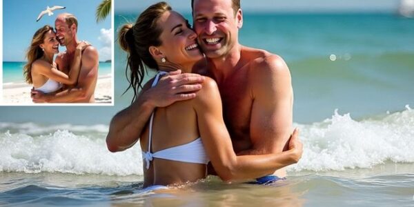 WHEN ROYALTY LETS LOOSE!  Who knew Prince William and Princess Kate had this much fun? In a rare, unfiltered moment, the royal couple was spotted wearing summer swimwear — yes, even bikinis! — as they hugged, laughed, and sang their hearts out during a private celebration for their special day