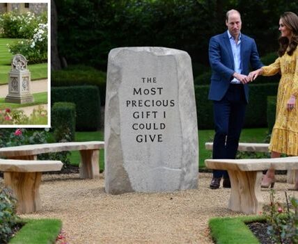 Forget diamonds. Forget palaces. Kate Middleton just gave William a gift no crown could ever buy. Hidden deep within Windsor, she secretly built a garden… a living tribute to her husband, complete with roses and oak benches carved from Windsor trees.  But it wasn’t the beauty of the place that broke William. It was the sculpture at the center — with eight words Kate had carved into stone