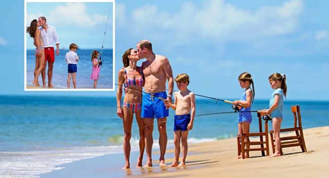 Royal Shock: Kate & William Sizzle in Beach PDA While the Kids Go Fishing – Fans Say It’s Their Cutest Moment Ever!   YES, THIS ACTUALLY HAPPENED!