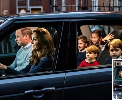 School runs aren’t usually headline-worthy… unless Princess Kate is the driver! Witnesses couldn’t stop laughing as Kate sang her heart out to Taylor Swift with George, Charlotte, Louis, and two classmates in the backseat — while Prince William sat in the front, handing out napkins and joking: “I’m just the co-pilot today.” Parents said it was the most relatable moment they’ve ever seen from the royals. No cameras, no protocol — just a mum in jeans, belting out pop songs with kids on the way to school