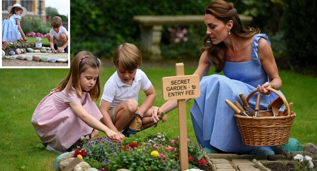 Forget Buckingham Palace — Charlotte and Louis have their own kingdom now… a secret garden! With hand-painted rocks, flower patches, and even handmade signs, the little royals have built a magical play space on palace grounds. And yes, they charge 1p admission — even making William cough up coins to get in. Kate says their fun has sparked a global trend, with parents sharing photos of kids building mini “palace gardens” in backyards everywhere