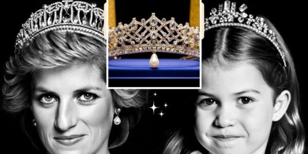 The Crown Jewel Twist Nobody Saw Coming! King Charles has made a decision that’s rewriting royal tradition: Diana’s legendary £400,000 tiara will one day rest on the head of Princess Charlotte. The choice shocked even the Spencer family, who expected the heirloom to remain in their line. But Charles’s reasoning remains shrouded in mystery — whispered to be tied to Diana’s legacy, Charlotte’s uncanny resemblance to her grandmother, or perhaps an unspoken promise from the past