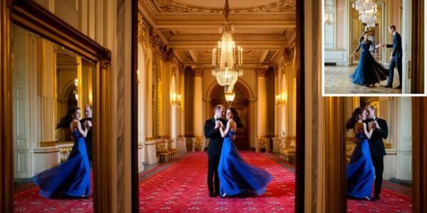 When Duty Fades and Love Takes the Lead! They had just hosted a grand gala. The palace was silent, the guests gone, the chandeliers dimmed. But instead of retreating to bed, William allegedly stopped in the middle of a corridor, took Kate’s hand, and twirled her into a dance. No orchestra. No crowd. Just two people in love, laughing until their echoes filled the hall. An aide said: “It was more romantic than any ball. It was pure magic”