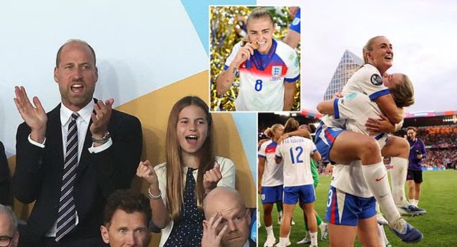 She Wore the England Jersey Proudly, Perched Between Her Parents in the VIP Box, Clapping Eagerly as the National Anthem Played — But as the Match Unfolded, It Was Princess Charlotte’s Reactions That Captivated the Nation. From Nervous Foot-Tapping to Fist Pumps and Teary Eyes, the Young Royal Lived Every Second of the Dramatic Euros Final Like a True Lioness — And When the Final Whistle Blew, One Subtle Gesture Toward Her Dad Said More Than Words Ever Could