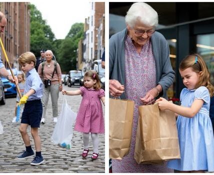 The Wind Was Gentle, the Sky Grey With Spring Haze, and Along the Edges of a Quiet English Park, Dozens of Volunteers Worked to Clear Litter on UK Labour Day — Among Them, a Future King and Two Young Royals in Wellington Boots. Prince William Walked Beside George With Purpose, Offering Smiles and Thanks to Locals. But It Was Charlotte, A Few Steps Behind, Who Paused, Noticed Something Everyone Else Missed, and Took an Action So Subtle, So Human, That One Elderly Volunteer Whispered, ‘That Wasn’t a Princess — That Was Just a Very Kind Girl.’