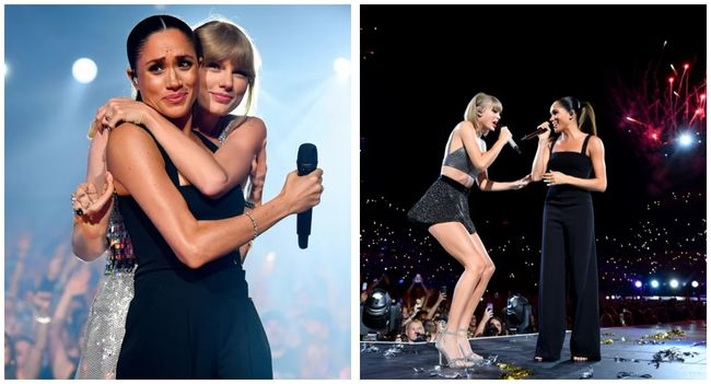 Meghan Markle shocked the crowd at Taylor Swift’s sold-out concert when she made a surprise appearance — walking onto the stage just as the singer launched into one of her biggest hits. Fans screamed in disbelief as the Duchess of Sussex not only waved to the audience but also joined in on the chorus, sharing the microphone with Swift in the unexpected moment. Social media exploded in minutes, with videos racking up millions of views. As soon as the show ended, Taylor met up with Meghan again and made a very special gesture as she left, leaving Meghan speechless