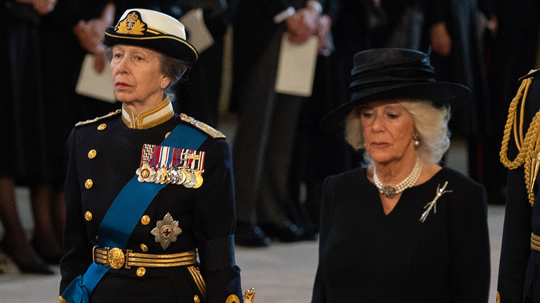 SH0CKING Royal Drama: Queen Camilla SPOTTED Leaving Buckingham Palace in Tears after ‘Heated Argument’ with Princess Anne over Royal Titles