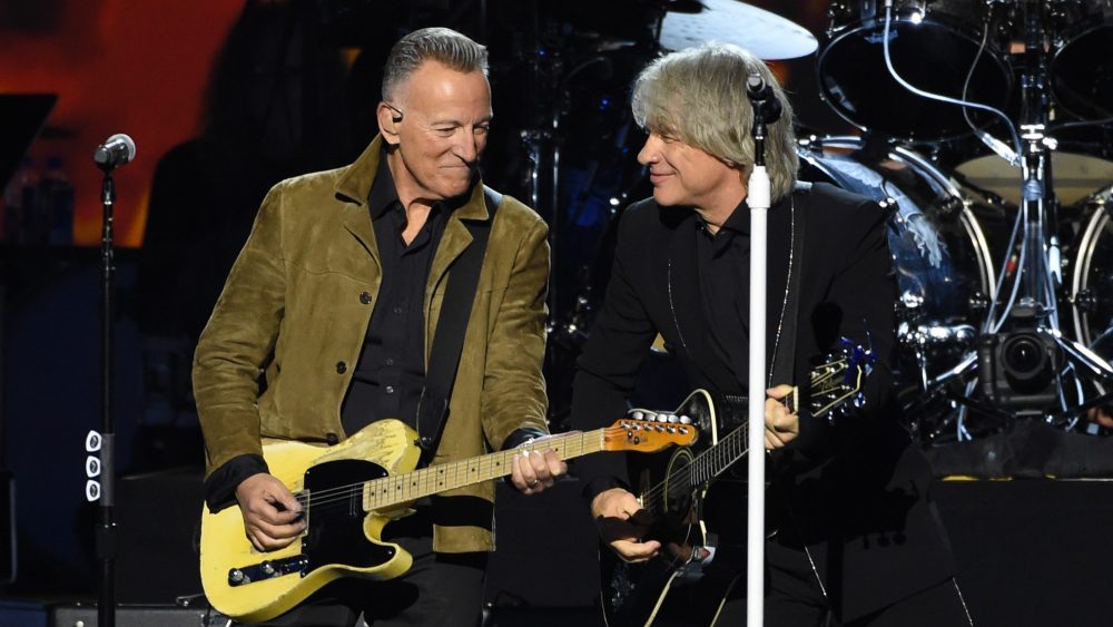 Jon Bon Jovi Duets With Bruce Springsteen at All-Star MusiCares Salute