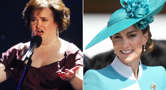 “Together, They Moved a Nation—One Voice Trembling, One Rose.” — Princess Kate and Susan Boyle’s Unexpected Duet at Trooping the Colour 2025 Moves the Nation to Tears   Nobody Anticipated It. However, Time Appeared to Freeze When Susan Boyle Sang “I Vow to Thee, My Country” as She Entered the Parade Ground. Princess Catherine Then Joined In, Her Voice Gentle, Heartfelt, and Graceful.