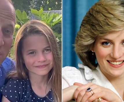 “That’s Granny Diana?” Charlotte Whispered, Her Small Voice Barely Audible Over the Gentle Hum of the Projector. It Was Her 9th Birthday, and Instead of Just Balloons and Cake, Prince William Had Planned Something Far More Meaningful—A Private Screening of Unseen Home Videos of Princess Diana. As the Flickering Images Filled the Room, Charlotte Clutched Her Father’s Hand, Eyes Wide and Tearful. “She Looks So Kind,” She Murmured, Voice Trembling.