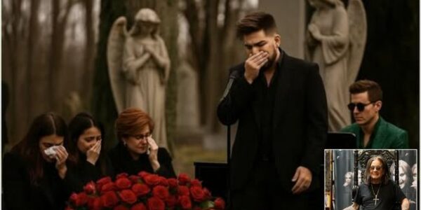 “He Didn’t Choose Rock… He Chose the Ones Who Once Held His Soul.”  as Soft as the Last of the Vigor in His Voice, Ozzy Osbourne Composed an Unfinished Ballad in the Last Months of His Life Called “The Last Ember.”  but the Person He Gave the Music To, Adam Lambert, Was More Precious Than the Song’s Melody.  They Were Standing by His Coffin at a Private Funeral Outside of Birmingham, Which Was neither Publicized or Covered by the Media.  There Are No Announcements.  Not a Big Show.