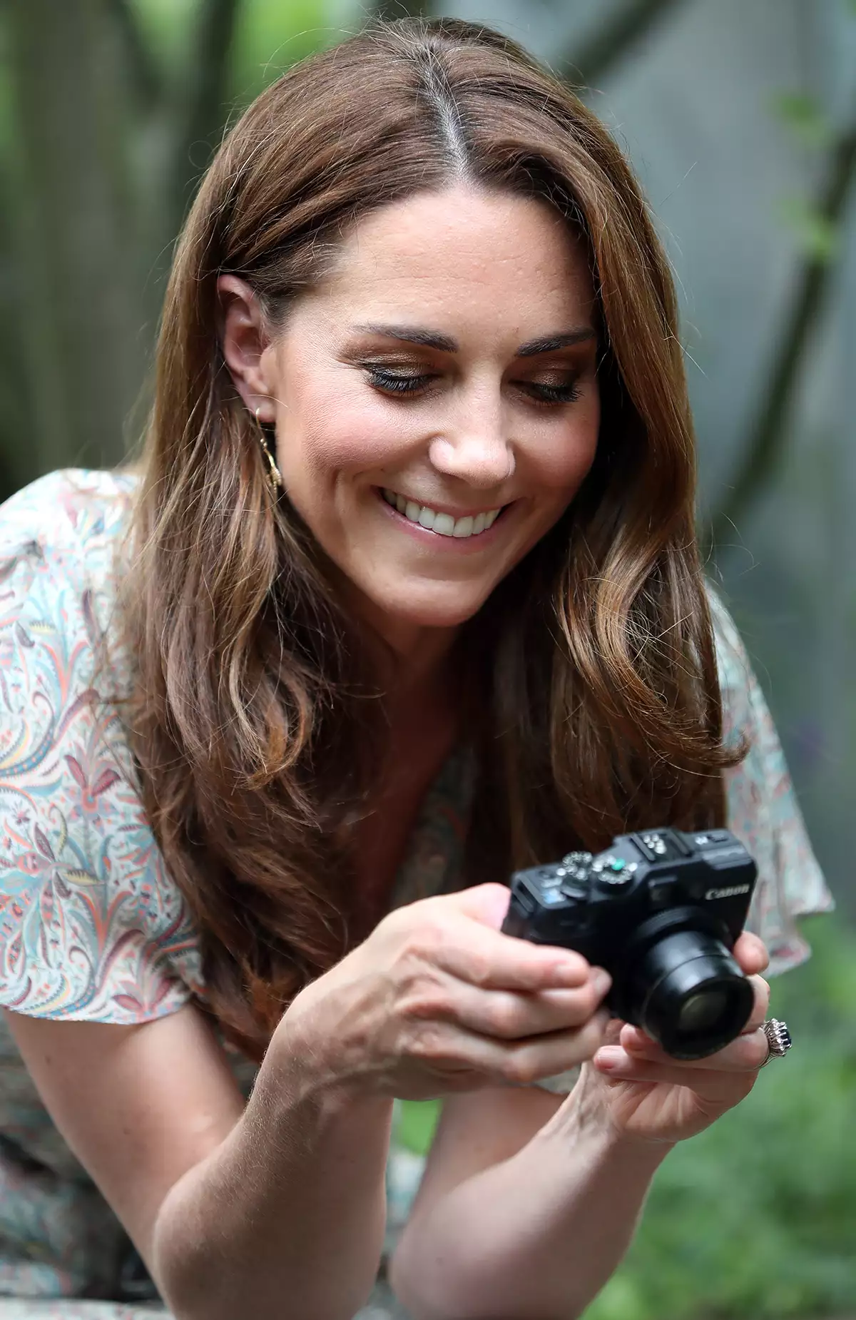 Catherine, Duchess of Cambridge joins a photography workshop for Action for Children, run by the Royal Photographic Society