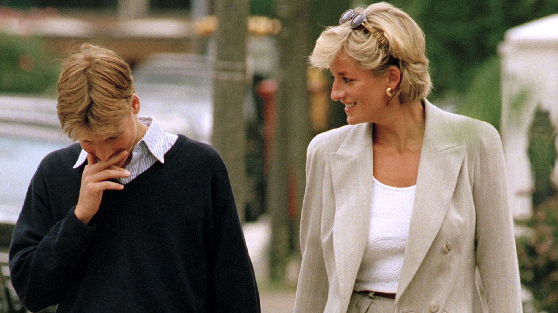 Princess Diana's poignant last photos with Prince William ahead of statue unveiling | HELLO!