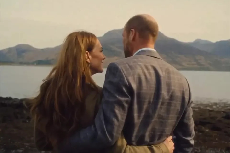 Prince William and Kate Middleton Share a Rare Romantic Moment in Surprise  Video From Anniversary Trip