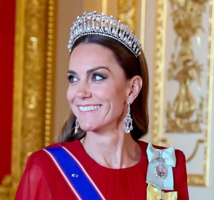 Princess Catherine Debuts NEWS Royal Accessory BESTOWED By King Charles at France State Banquet Last Night – And It’s NOT the Tiara!