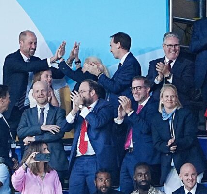 “SO SWEET” – William’s Subtle Gesture For Charlotte As Meeting King Felipe’s Daughters at Women’s Euro Final Melts Fans Hearts