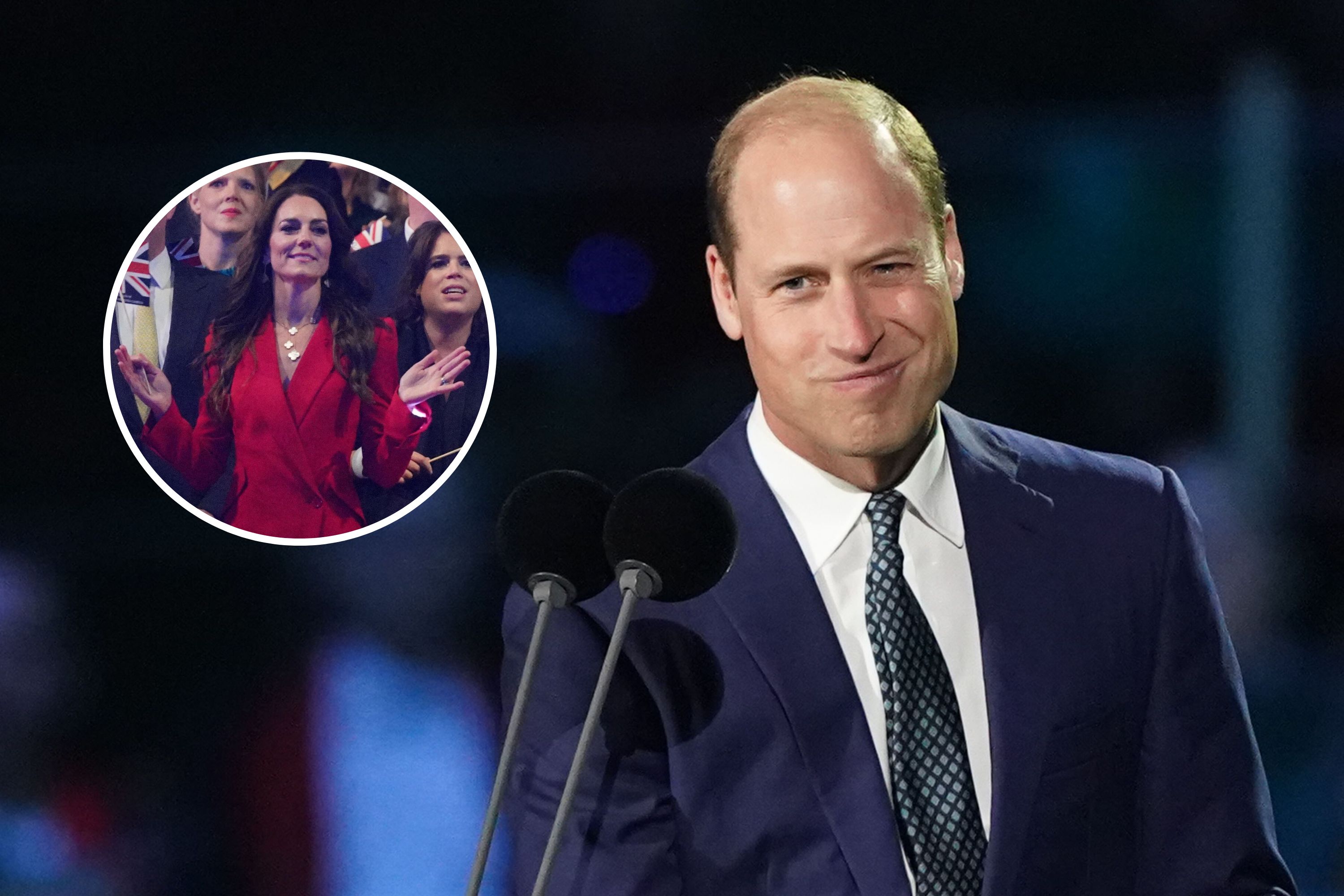 Princess Kate's Reaction to William's Risky Joke Caught on Camera - Newsweek