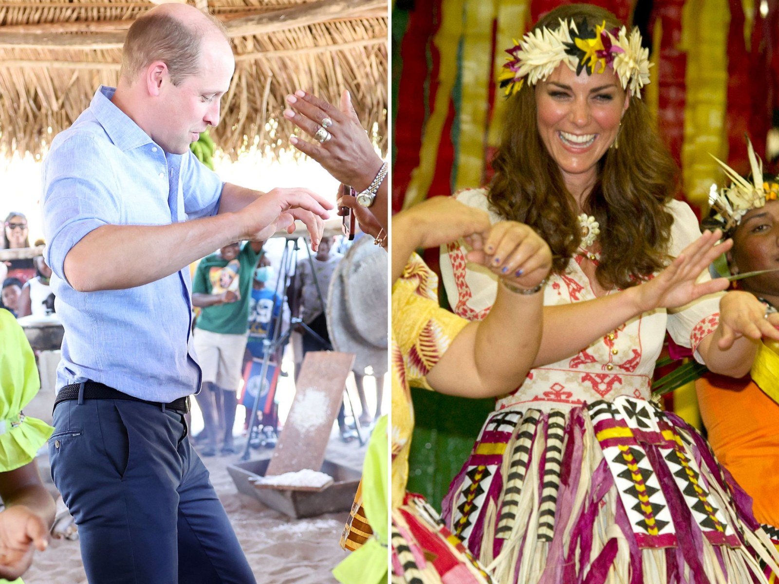 Prince William and Kate Middleton's Dance Moves Compared—'More Shy'