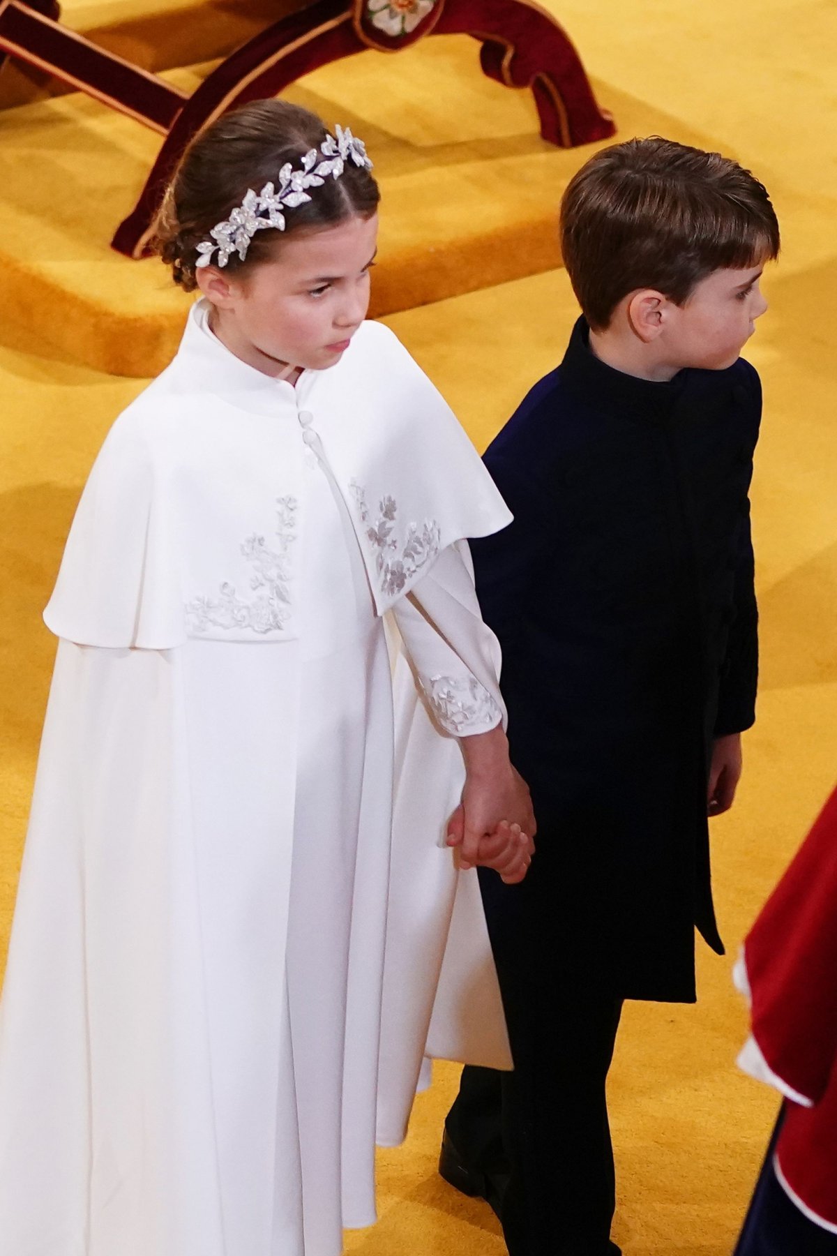 Princess Charlotte and Louis Hold Hands