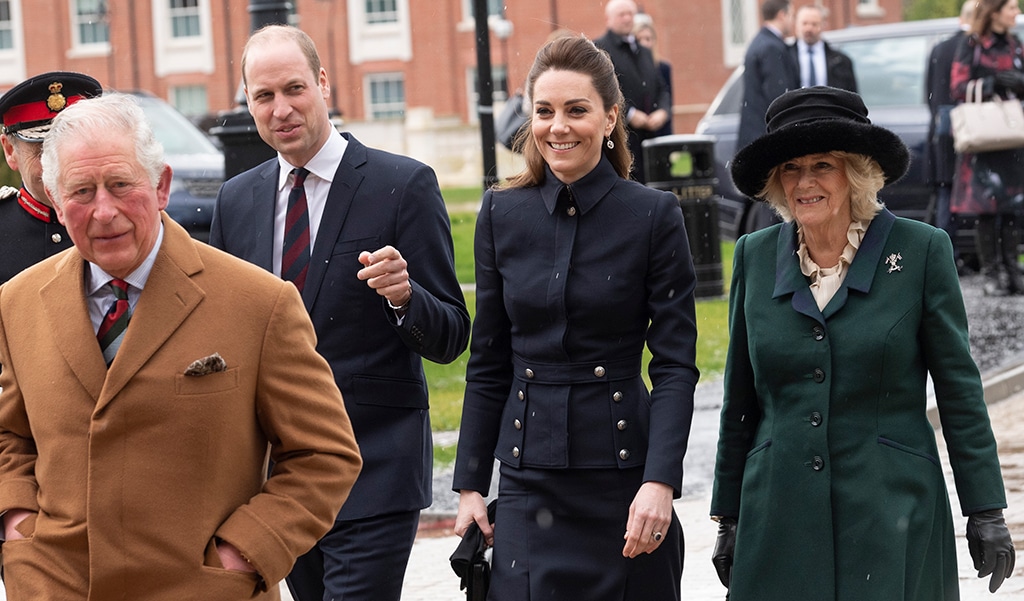 William and Kate Join Charles and Camilla for Rare Joint Engagement