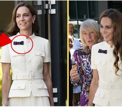 “AN EMOTIONAL MESSAGE”!! Catherine ROCKED The World With SH0CKING MESSAGE Through Her Stunning White Outfit At 2025 Wimbledon