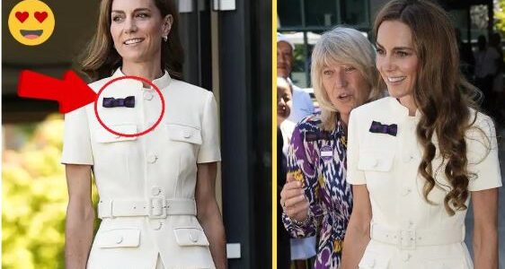“AN EMOTIONAL MESSAGE”!! Catherine ROCKED The World With SH0CKING MESSAGE Through Her Stunning White Outfit At 2025 Wimbledon
