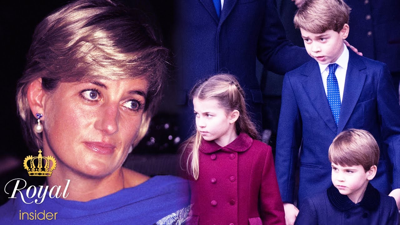 Heartwarming moment George & Louis LAYING Flowers to Granny Diana’s Grave Leaves William in TEARS!