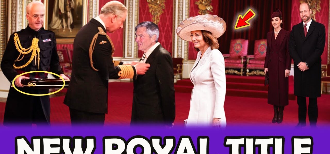 OMG!! King Charles GRANTS Catherine’s Father Michael Middleton Role of Royal Advisor to Future King William Amid Health Battle – An Unexpected Move STUNS The palace