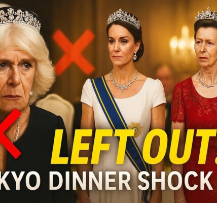 Fans THRILLED! Catherine and Anne STEAL SPOTLIGHT As Furious Camilla LEFT OUT of Tokyo State Dinner