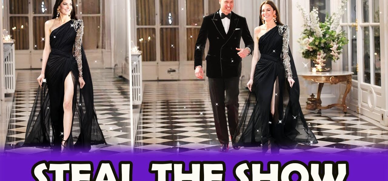 OMG!! Princess Catherine STEALS THE LIMELIGHT In Most Sexiest & Mysterious Black Gowns Left Fans Crazy!