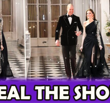 OMG!! Princess Catherine STEALS THE LIMELIGHT In Most Sexiest & Mysterious Black Gowns Left Fans Crazy!