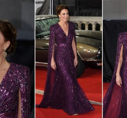 RED CARPET COMEBACK: Princess Catherine STUNS in Glittering Dress and Elegant Mary Jane Heels at Royal Movie Premiere, Paying Emotional Tribute to Diana