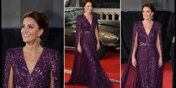 RED CARPET COMEBACK: Princess Catherine STUNS in Glittering Dress and Elegant Mary Jane Heels at Royal Movie Premiere, Paying Emotional Tribute to Diana