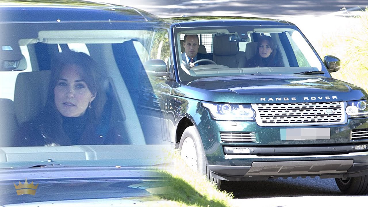 Princess Kate SPOTTED Return To Royal Duties With Prince William In A Range  Rover - YouTube